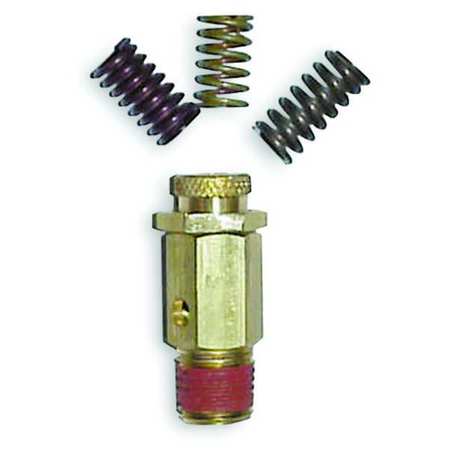 CONTROL DEVICES Air Safety Valve, 25 to 200 psi NC25-1UK002