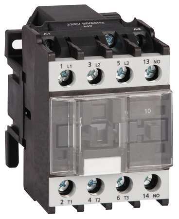 Dayton IEC Magnetic Contactor, 3 Poles, 240 V AC, 9 A, Reversing: No 6EAV1