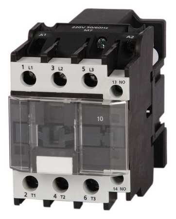 DAYTON IEC Magnetic Contactor, 3 Poles, 120 V AC, 32 A, Reversing: No 6EAW2