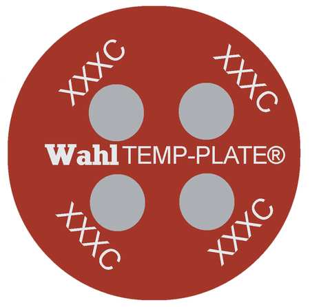 WAHL Non-Rev Temp Indicator, Mylar, PK10 442-066C