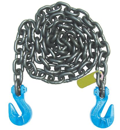 B/A Products Co 5/16 Grade100 Tagged Recovery Chain 10Ft G10-51610SGG