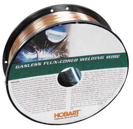 HOBART FILLER METALS FCAW Welding Wire, E71T, 0.035, 10lb S222308-G22