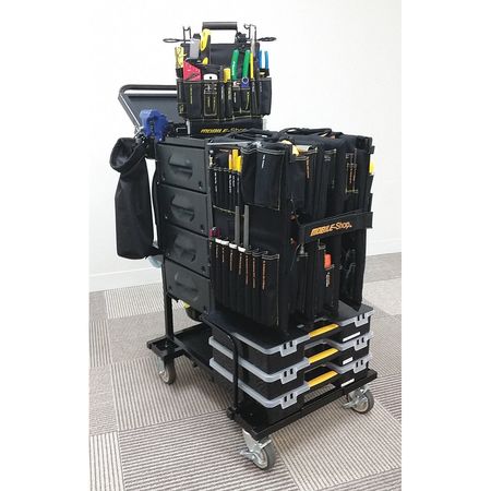 MOBILE SHOP Complete Professional PM Cart with Complete Tool Bag MS-CPMC-PRO