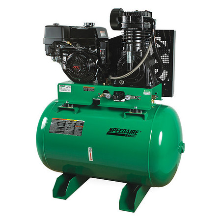 Speedaire Stationary Air Compressor, 13 HP, Honda ABS-13H-80HG