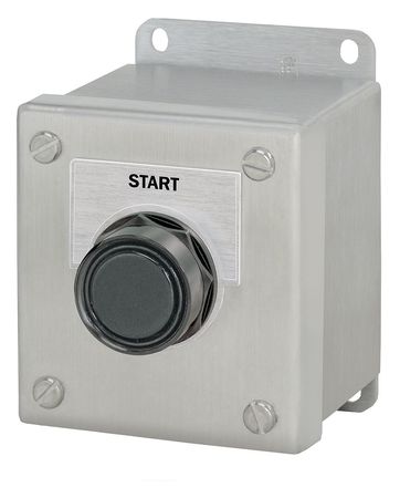 SIEMENS Push Button Cntrol Station, 1NO/1NC, Start 52C101S