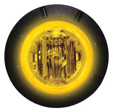 MAXXIMA Clearance Marker, 6LED, P2PC, 1-1/4In, Amber M09400Y