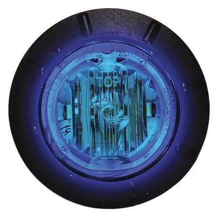 Maxxima Courtesy Light, 6 LED, 1-1/4In Round, Blue M09400BCL