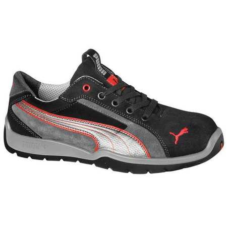 Puma Safety Shoes Athletic Work Shoes, Stl, Mn, 5, Gry, PR 642685-05