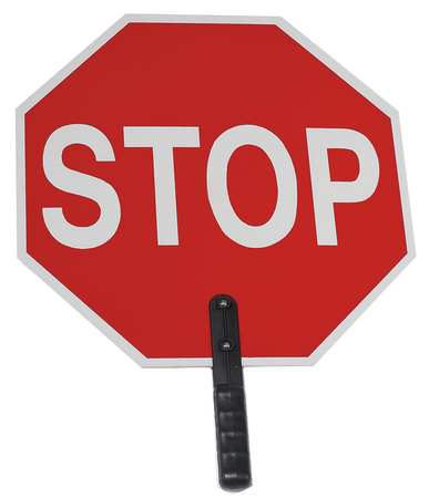 ZORO SELECT Paddle Sign, Stop/Stop 03-856