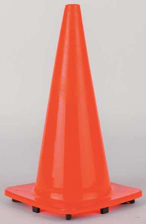 Zoro Select Traffic Cone, 28In, Orange 6FGZ8