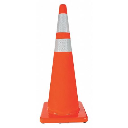 ZORO SELECT Traffic Cone, 36In, Orange 6FHC7