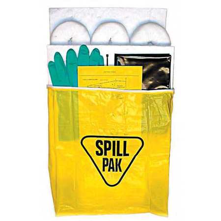 ENPAC Spill Kit, Chem/Hazmat, Yellow ENP D715