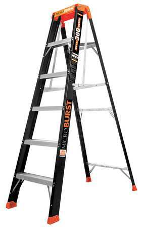 Little Giant Ladders Stepladder, Fiberglass, 300 lb Load Capacity 15705-001