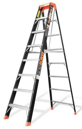 Little Giant Ladders Stepladder, Fiberglass, 300 lb Load Capacity 15710-001