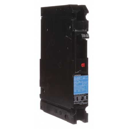 SIEMENS Molded Case Circuit Breaker, ED2 Series 30A, 1 Pole, 120V AC ED21B030