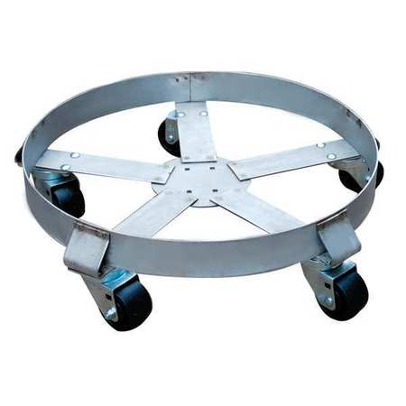 Zoro Select Drum Dolly, 1100 lb., 6-1/2 In H, 55 gal. 6FVH9