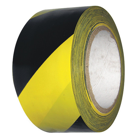 Condor Tape, Roll, 2" W, 108 ft. L, Yellow/Black 6FXV7