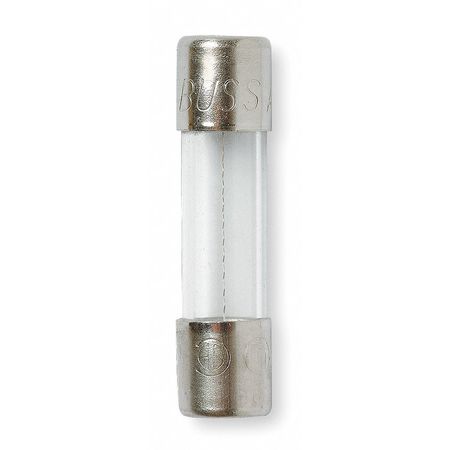 EATON BUSSMANN Glass Fuse, AGX Series, Fast-Acting, 2.50A, 125V AC, 100A at 125V AC, 5 PK AGX-2-1/2