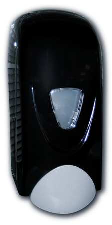 FOAM-EEZE Soap Dispenser, 1000mL, Black/Gray, Height: 11 in 9326-90