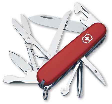 VICTORINOX SWISS ARMY Multi-Tool Folding Knife, 15 Functions 1.4713-033-X2