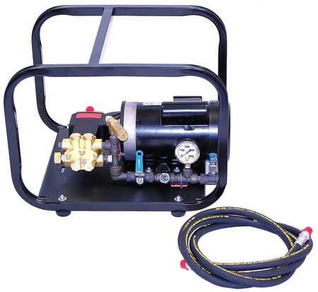 Wheeler-Rex Test Pump, Electric, Twin Piston, 1 HP 33100