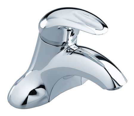 AMERICAN STANDARD Lever Handle 4" Mount, 3 Hole Bathroom Faucet, Polished chrome 7385047.002