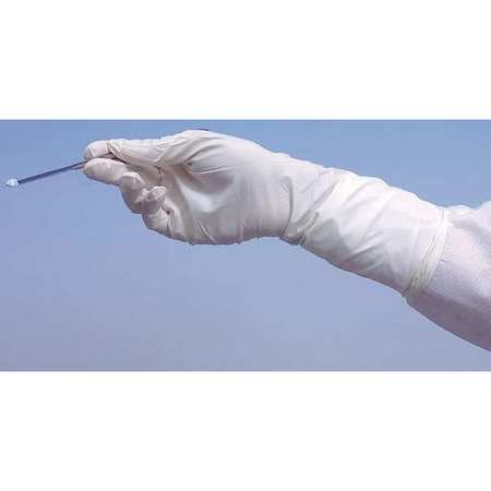 SAFESKIN Disposable Gloves, 5 mil Palm, Nitrile, Powder-Free, M, 20 PK, White 86486-01