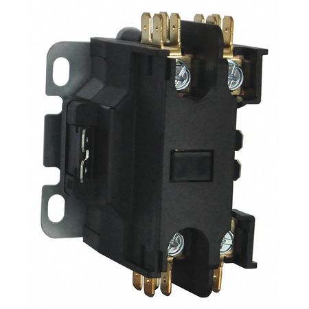 Dayton 24VAC Non-Reversing Definite Purpose Contactor 1P 30A, Standards: UL 6GNP5