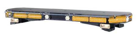 Pse Amber Low Pro Lightbar, LED, Amber, Perm, 47 In 2747AW1