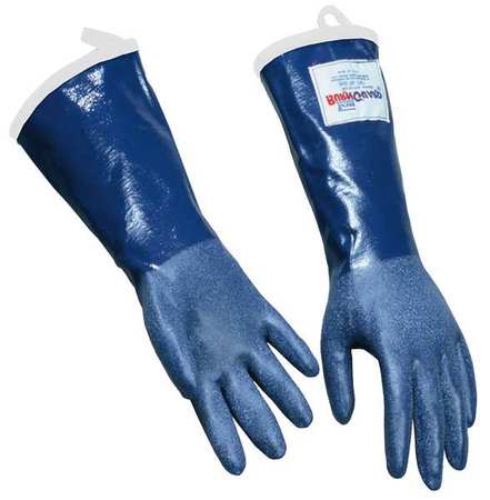 Daymark Steam Resist Gloves, Blue, XL, Rubber, PR 92145