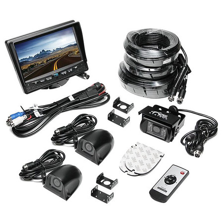 REAR VIEW SAFETY/RVS SYSTEMS Camera System(1)Surface, (2) Side Cameras RVS-770616-NM