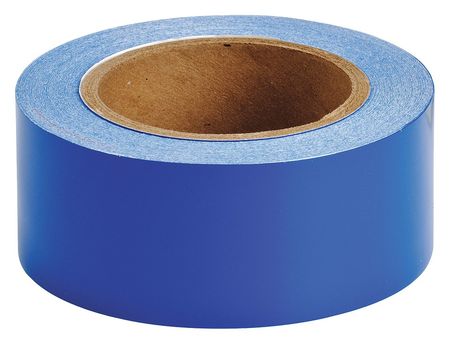 BRADY Banding Tape, Blue, 2 In. W, 90 ft. L 55262