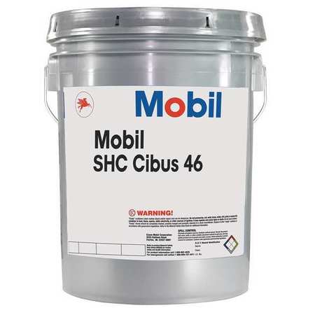 MOBIL 5 gal Circulating Oil Pail 46 ISO Viscosity, 20 SAE, Amber 104094