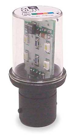 SCHNEIDER ELECTRIC Flashing LED Lamp, Green, 24VAC/DC, 7W DL1BKB3