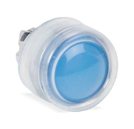 SCHNEIDER ELECTRIC Illuminated Push Button Operator, 22 mm, Blue ZB4BW563
