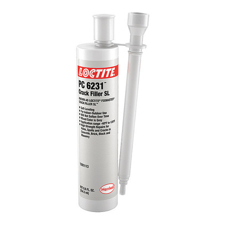 Loctite Crack Filler, 8.6 oz, Stick, Gray, Fixmaster 1291113