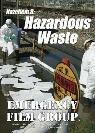 EMERGENCY FILM GROUP DVD, Hazardous Waste, English HZ0803-DVD