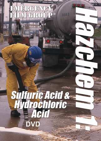 EMERGENCY FILM GROUP DVD, Sulfuric Acid, Hydrochloric Acid HZ0502-DVD