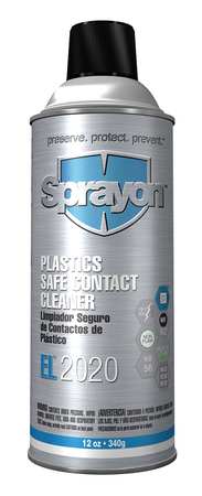 Sprayon SPRAYON 12 oz. Aerosol Can, Contact Cleaner S02020000