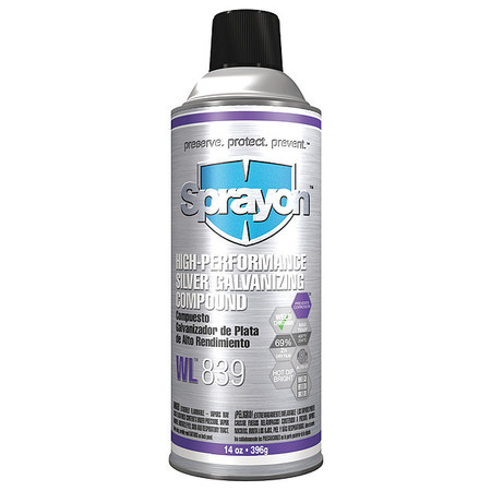Sprayon Galvanizing Compound, 16 oz S00839000