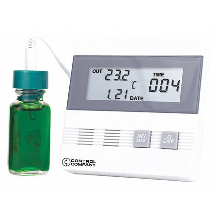 TRACEABLE Digital Thermometer, -58 Degrees to 158 Degrees F for Wall or Desk Use 4305