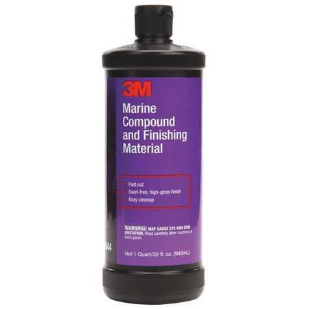 3M 32 Oz. Compound and Finishing Material Bottle, Cream, Paste 06044