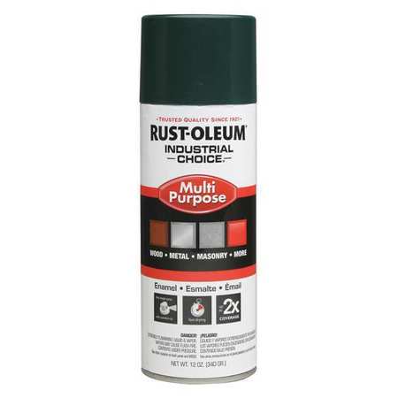 Rust-Oleum Spray Paint, Hunter Green, Gloss, 12 oz 1638830