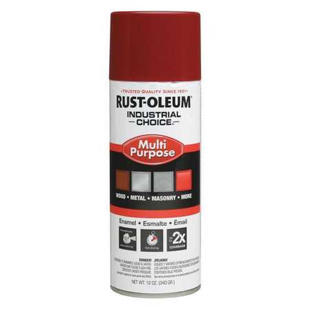Rust-Oleum Spray Paint, Banner Red, Gloss, 12 oz 1666830