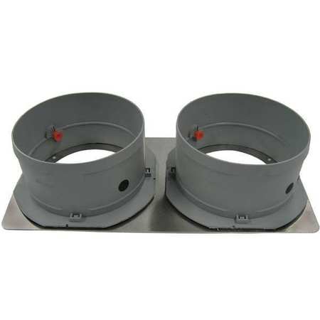 Tjernlund Products Ducting Kit, For Use With 6KXZ0 DT2-6