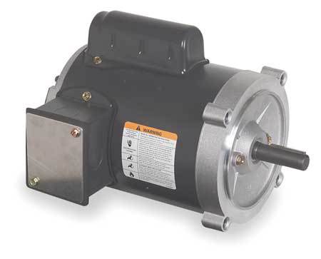 DAYTON Capacitor-Start General Purpose Motor, 1/3 HP, 115/208-230V AC Voltage, 56C Frame 5GD55