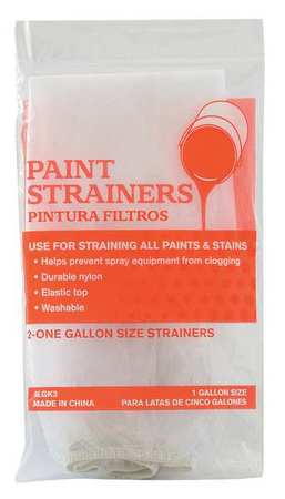 DEROYAL Reusable Paint Strainer, 12x12-1/2 In, PK2 PS1