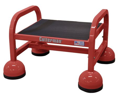 COTTERMAN Rolling Ladder, Welded, Platform 9"H ST-120 A2 C6 P5