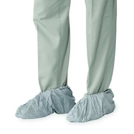 DUPONT Tyvek 400 Shoe Covers, Slip Resist, 1Size, Gray, PK200 FC450SGY00020000