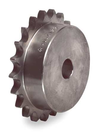 TSUBAKI Single Strand Sprocket, 35 Chain Size, 3/8 Bore Dia., 9 # of Teeth 35B9F-3/8